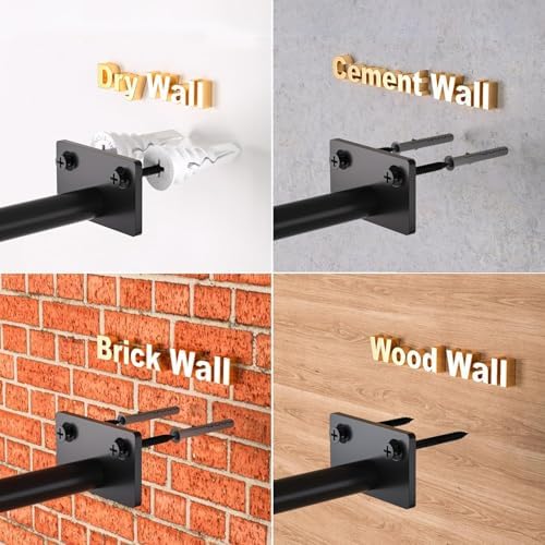 Wengus Floating Shelf Brackets 6 Pack Heavy Duty 200LBS
