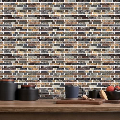 STICKGOO Peel and Stick Backsplash 10 Sheets 12x12 1