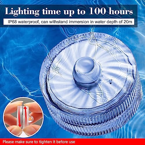 HL Submersible LED Light Warm White 24pcs with 48 Batteries