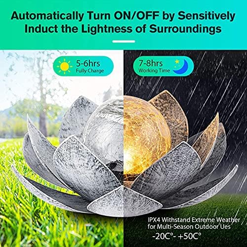 Huaxu Solar Lights Outdoor Garden Decorations